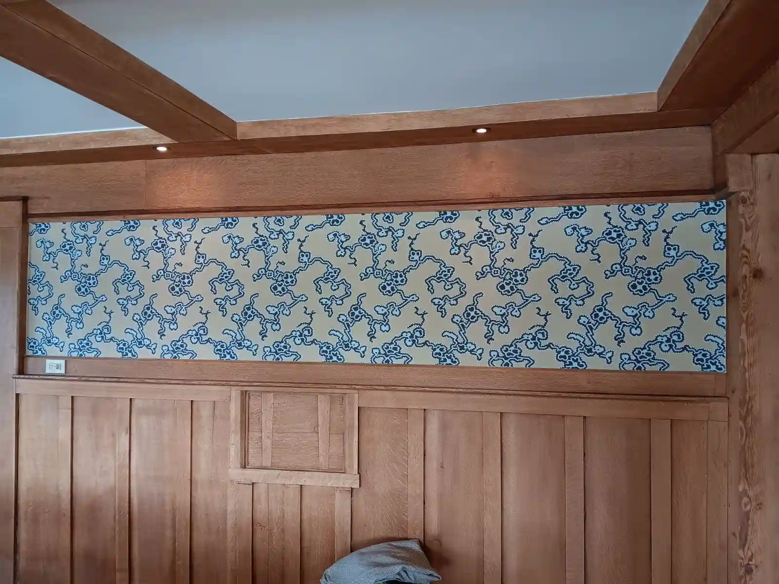 Skim coating plaster walls in a historic home