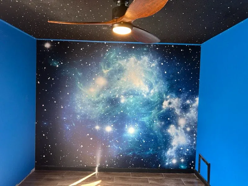 Wallpaper installation project in St. Cloud